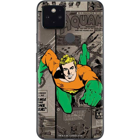 DC Comics Aquaman Classics Art Google Pixel 5 Skin